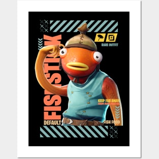 default fishstick skin Posters and Art